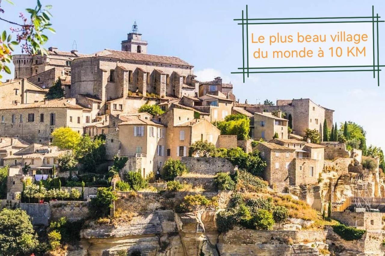 La Fee Viviane Et Michel L'Enchanteur Robion en Luberon Eksteriør bilde